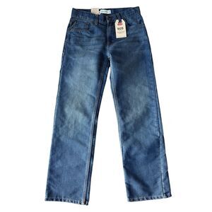 Levi’s 505 REGULAR FIT BIG BOYS JEANS Medium Wash Size 12 Regular